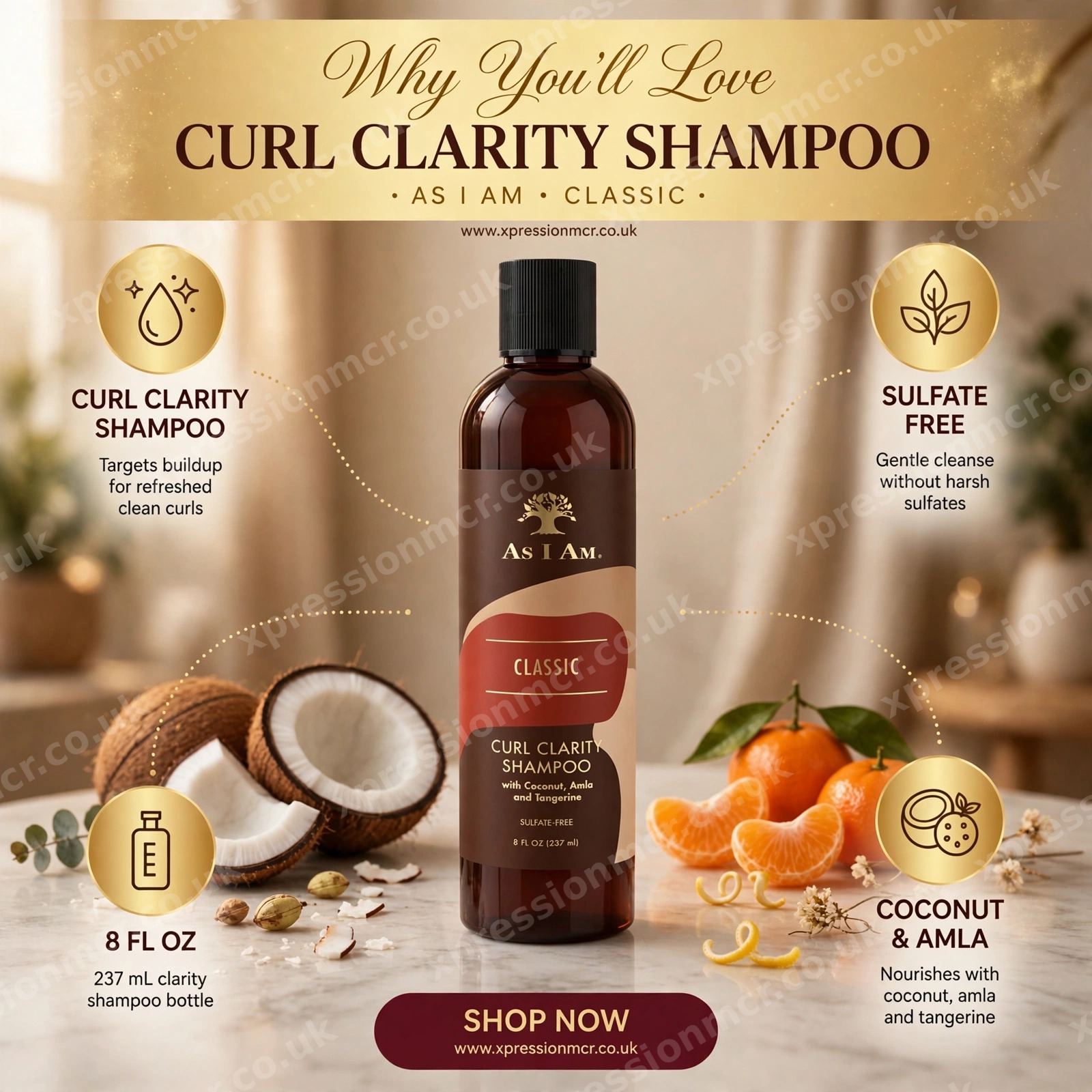 As I Am Curl Clarity Shampoo 8fl.oz / 237mL