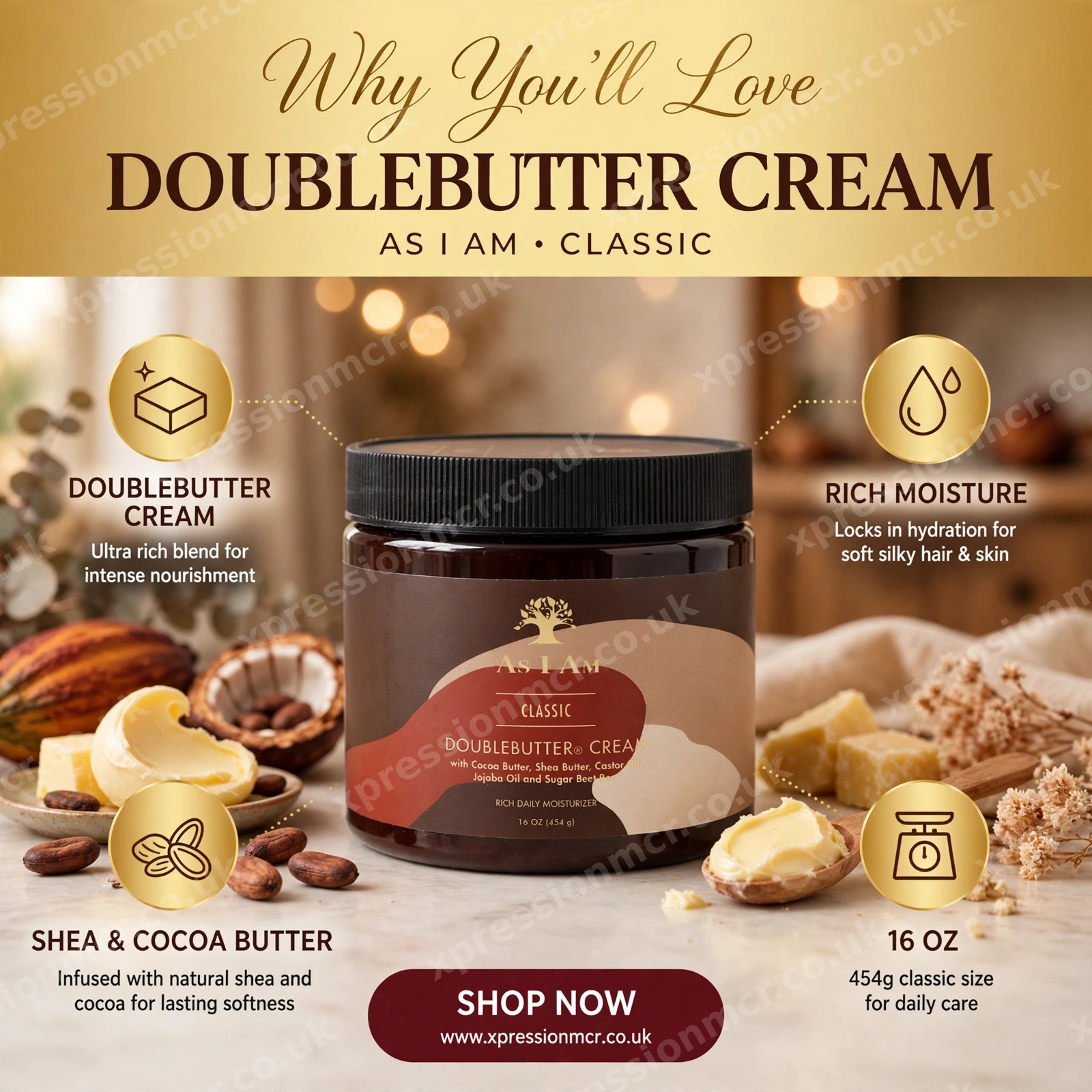 As I Am Classic Double Butter 8oz | 16oz