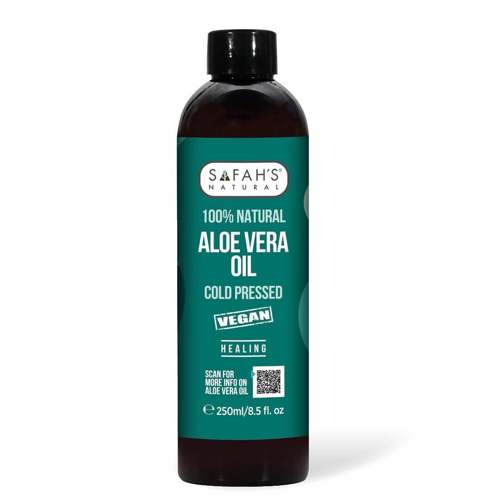 Safah's Natural Cold Press ALOE VERA OIL ( 100ML - 250ML )