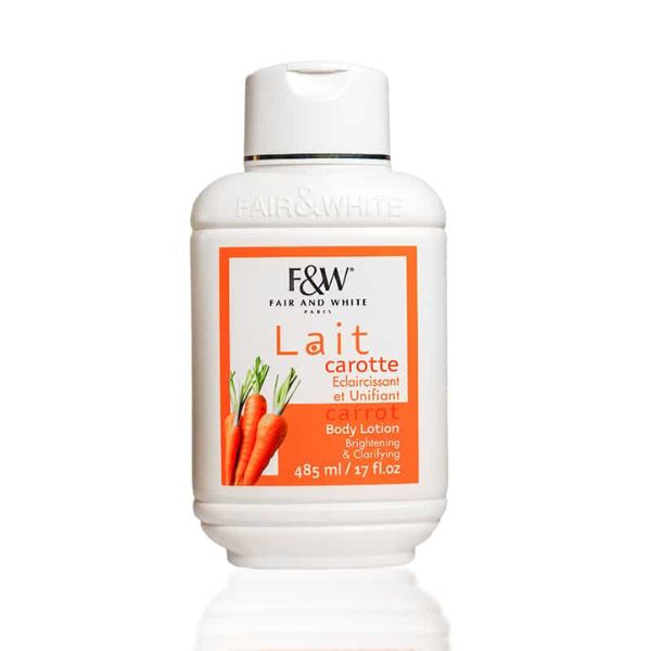 Fair And White Original Carrot Moisturizing Lotion 500Ml / 16.90 Fl Oz
