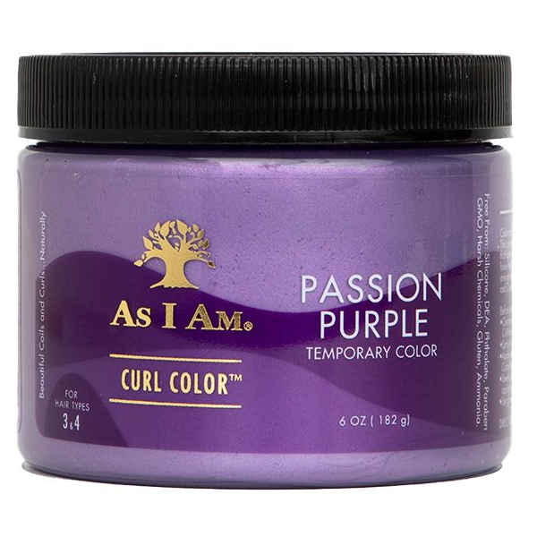 As i Am Curl Color Passion Purple 6oz / 182g