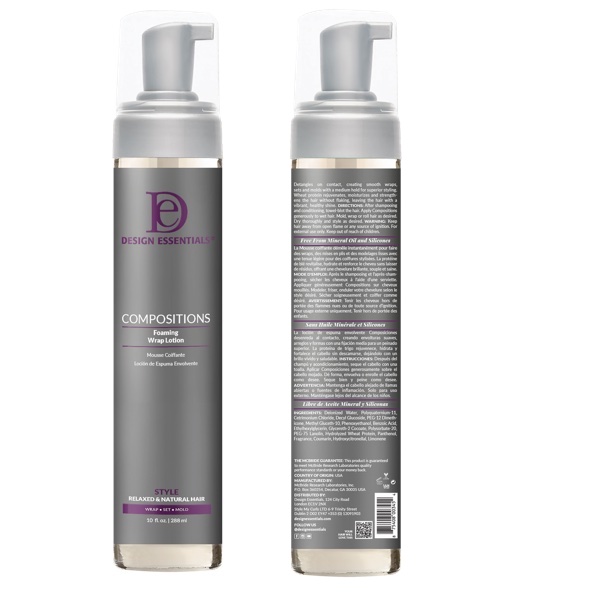 Design Essentials Compositions Foaming Wrap Lotion 10FL/Oz