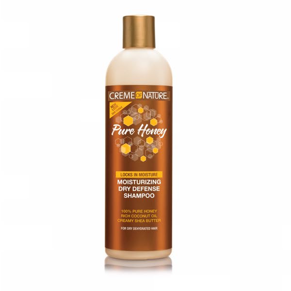 Creme Of Nature Pure Honey Moisture Dry Defense Shampoo 12 Fl.oz / 355mL