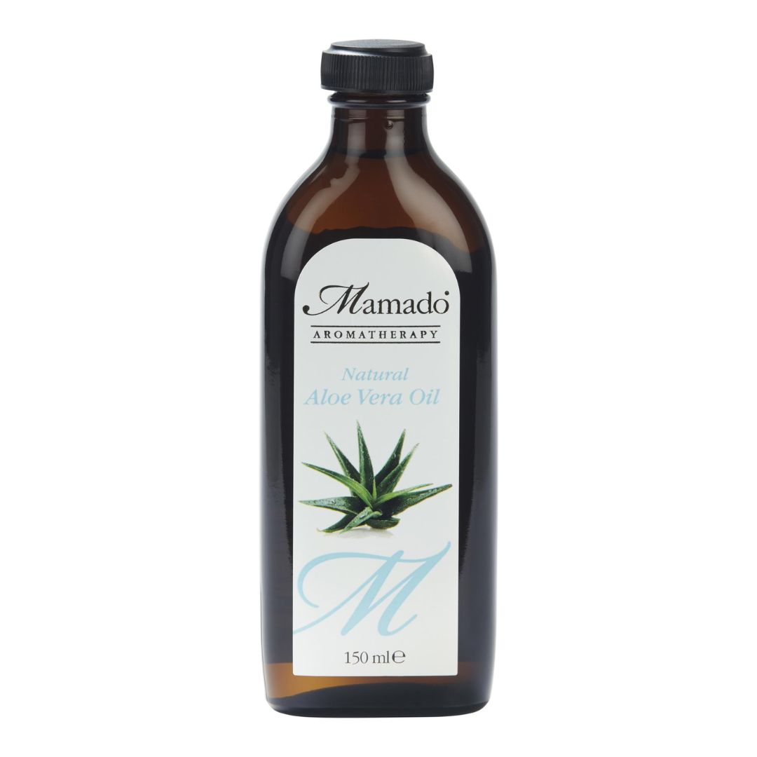 Mamado Aromatherapy Natural Aloe Vera Oil for Sensitive Skin 150mL