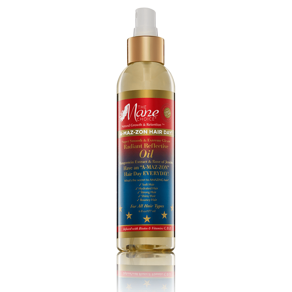 The Mane Choice A-MAZ-ZON Hair Radiant Reflective Oil (6,Oz)