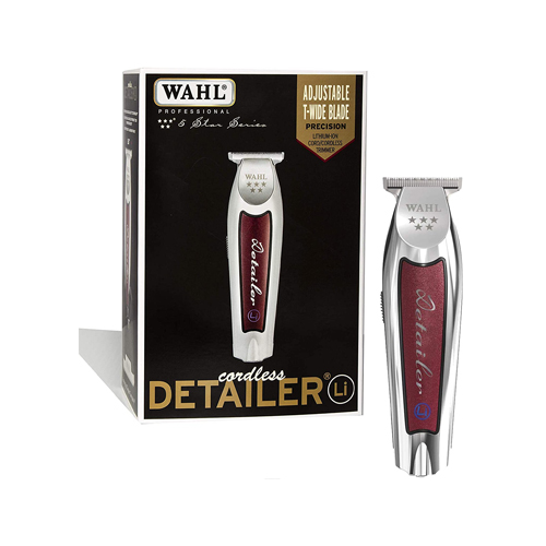 Wahl Professional 5-Star Series Cordless Detailer Li Extremely Close Trimming Crisp Clean Line Extended Blade Cutting 100 Minute Run Time for Professional Barbers